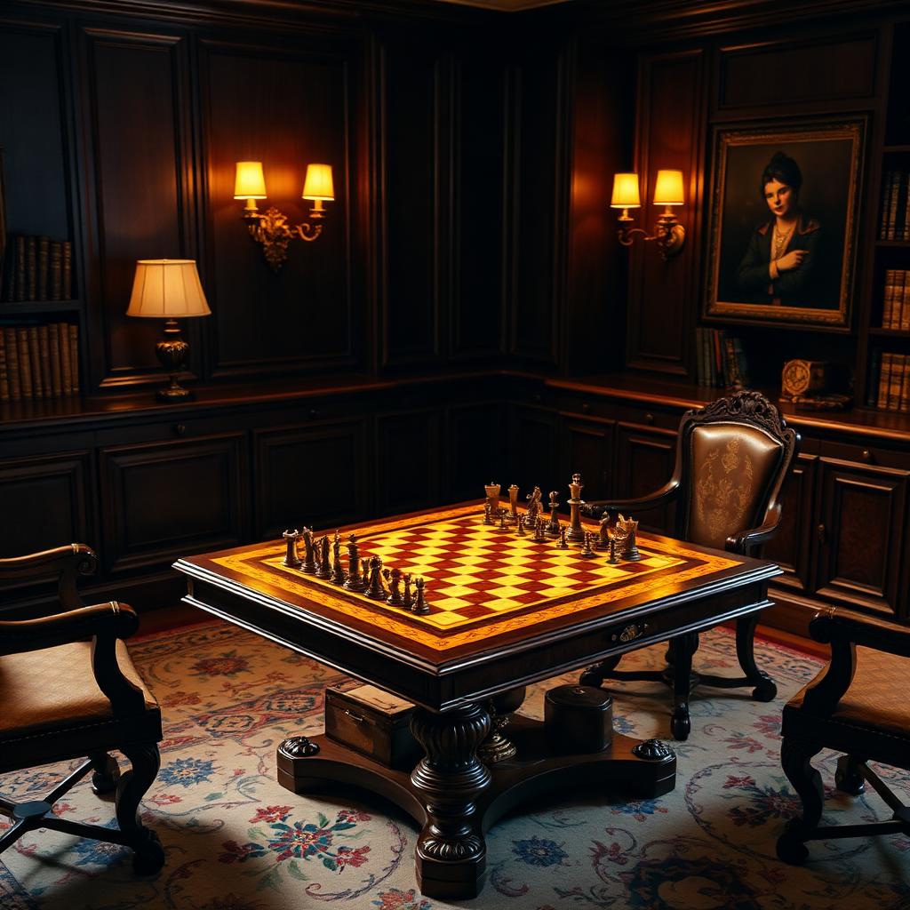 Consulate Chess Table